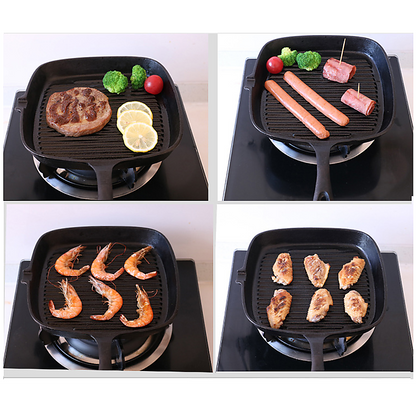 Grill Plate Non Stick Frying Pan Fry V63-841831