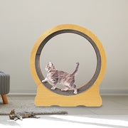 Cat Running Wheel w/ Carpet Runway Cat Exercise Wheel for Fitness Cat Treadmill V63-841891