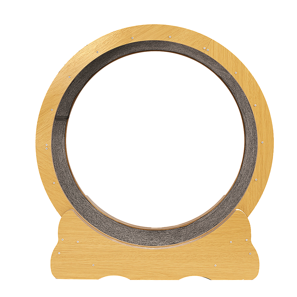 Cat Running Wheel w/ Carpet Runway Cat Exercise Wheel for Fitness Cat Treadmill V63-841891