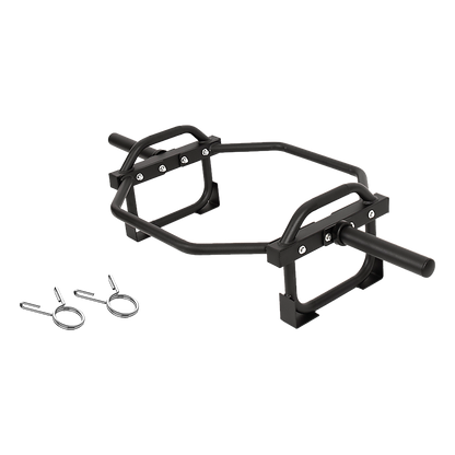 Barbell Olympic Trap Bar Hex Shrug Deadlift V63-841901