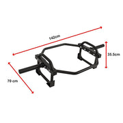Barbell Olympic Trap Bar Hex Shrug Deadlift V63-841901
