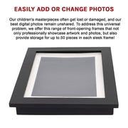 A4 Wooden Picture Frame For 50 Artworks Kids Art Display V63-841931