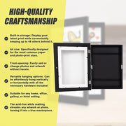 A4 Wooden Picture Frame For 50 Artworks Kids Art Display V63-841931