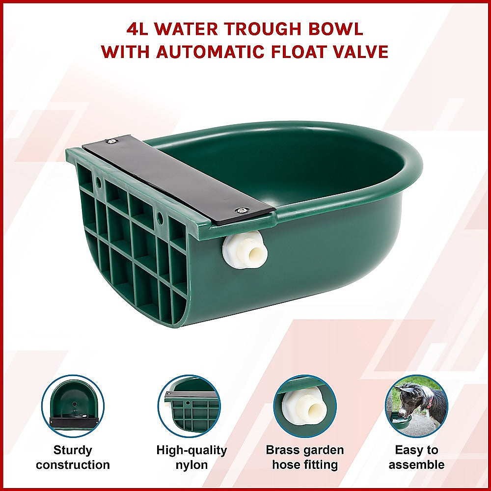 4L Water Trough Bowl with Automatic Float Valve V63-841941