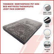 110x85cm Orthopedic Pet Dog Bed Mattress Therapeutic Joint Pain Comfort V63-842021