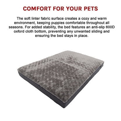 110x85cm Orthopedic Pet Dog Bed Mattress Therapeutic Joint Pain Comfort V63-842021