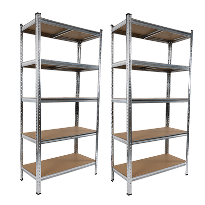 2 x 1.8M Garage Shelving Warehouse Rack Storage Shelves Pallet Racking V63-842041