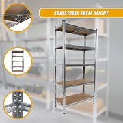 2 x 1.8M Garage Shelving Warehouse Rack Storage Shelves Pallet Racking V63-842041