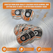 100 x Cutting Discs 125mm 5" Angle Grinder Disc Metal Cut Off Wheel Thin V63-842061