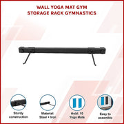 Wall Yoga Mat Gym Storage Rack Gymnastics V63-842101