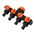4 Way Hose Connector Tap Irrigation Garden Kit V63-842151