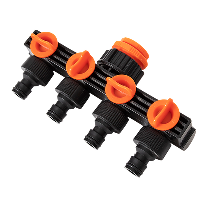 4 Way Hose Connector Tap Irrigation Garden Kit V63-842151