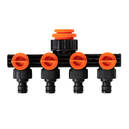4 Way Hose Connector Tap Irrigation Garden Kit V63-842151