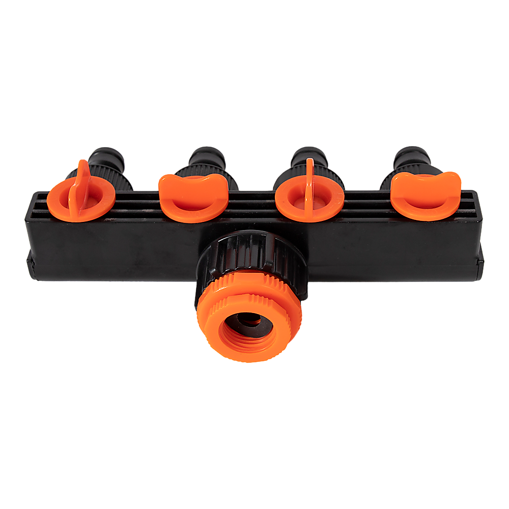 4 Way Hose Connector Tap Irrigation Garden Kit V63-842151