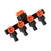 4 Way Hose Connector Tap Irrigation Garden Kit V63-842151