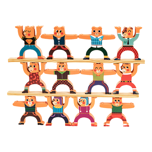 Balancing Stacking Blocks Educational Balance Wooden Acrobatic Toys Game V63-842191