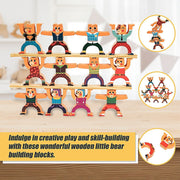 Balancing Stacking Blocks Educational Balance Wooden Acrobatic Toys Game V63-842191