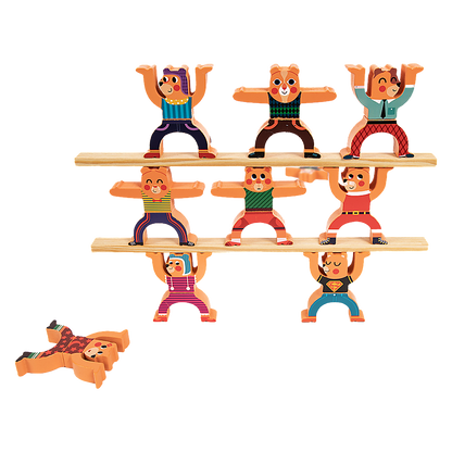 Balancing Stacking Blocks Educational Balance Wooden Acrobatic Toys Game V63-842191