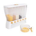 6 Grids Dispenser Storage Container Rice Cereal Beans Grain V63-842211