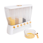 6 Grids Dispenser Storage Container Rice Cereal Beans Grain V63-842211