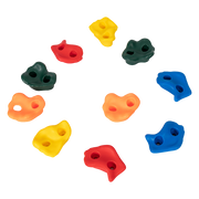 Deluxe 10 x Holds for Rock Climbing Wall Kids Outdoor Playground V63-842221
