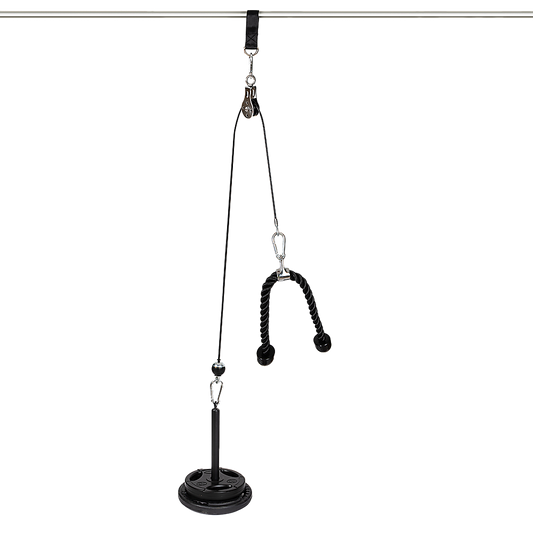 Fitness Pulley Set Gym Kit Tool Accessories Wire Rope V63-842231
