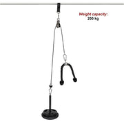 Fitness Pulley Set Gym Kit Tool Accessories Wire Rope V63-842231