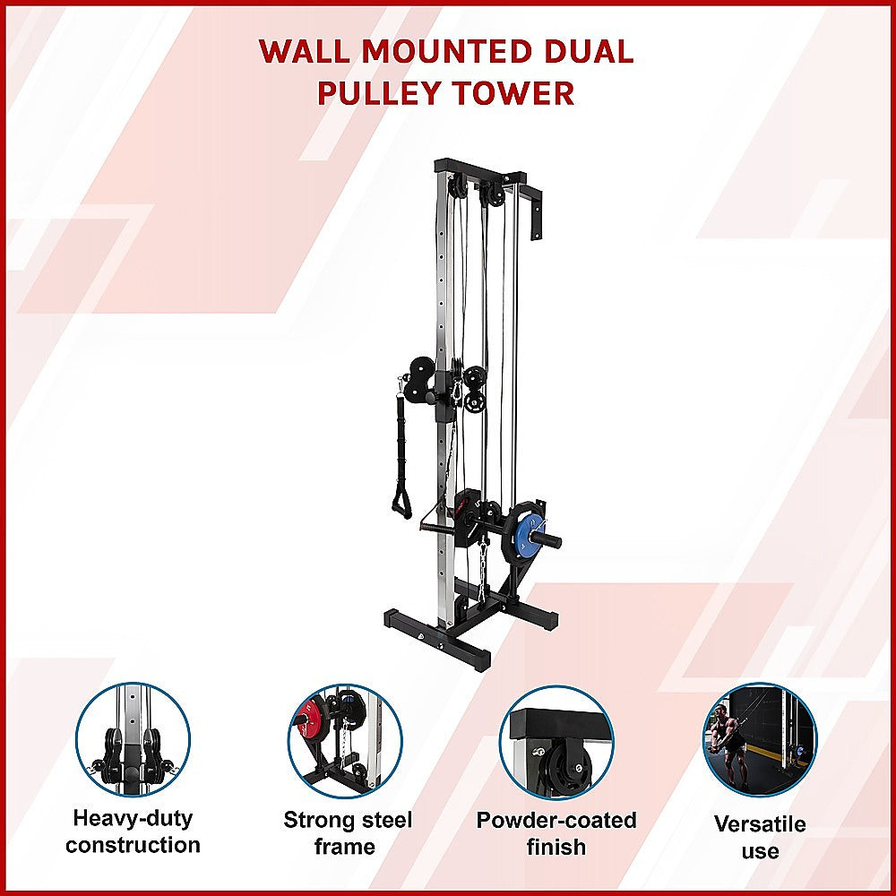 Wall Mounted Dual Pulley Tower V63-842241