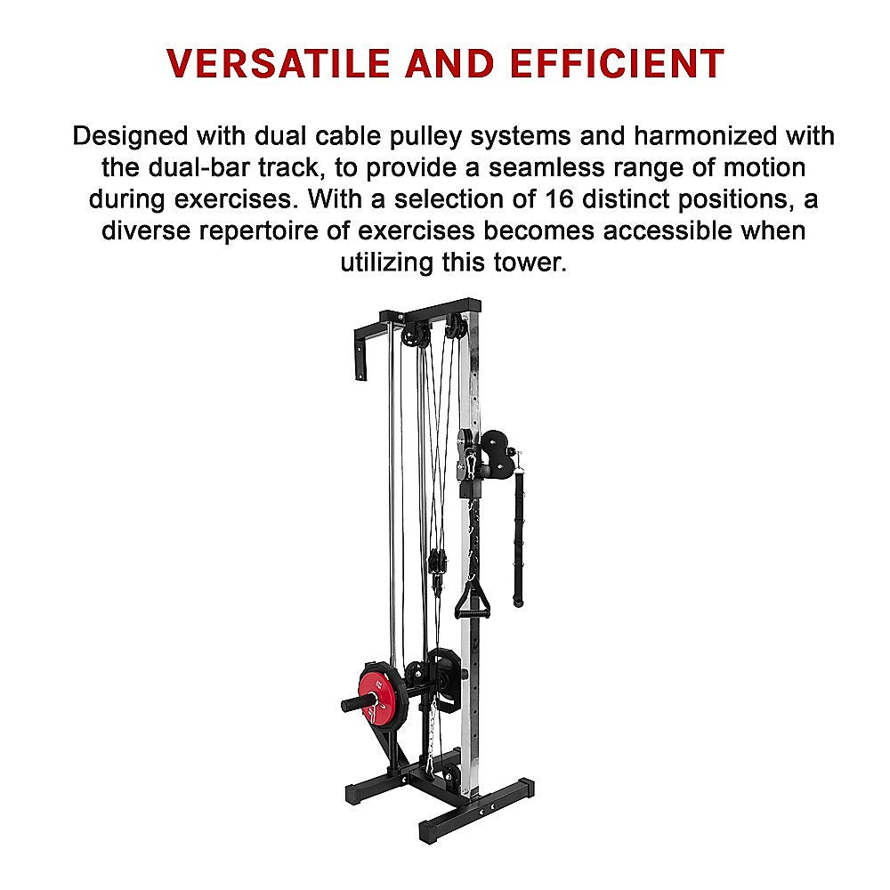 Wall Mounted Dual Pulley Tower V63-842241