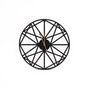 Large Metal Outdoor Wall Clock - Weather-Resistant for Garden and Home Decor V63-842261