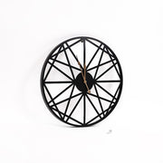 Large Metal Outdoor Wall Clock - Weather-Resistant for Garden and Home Decor V63-842261