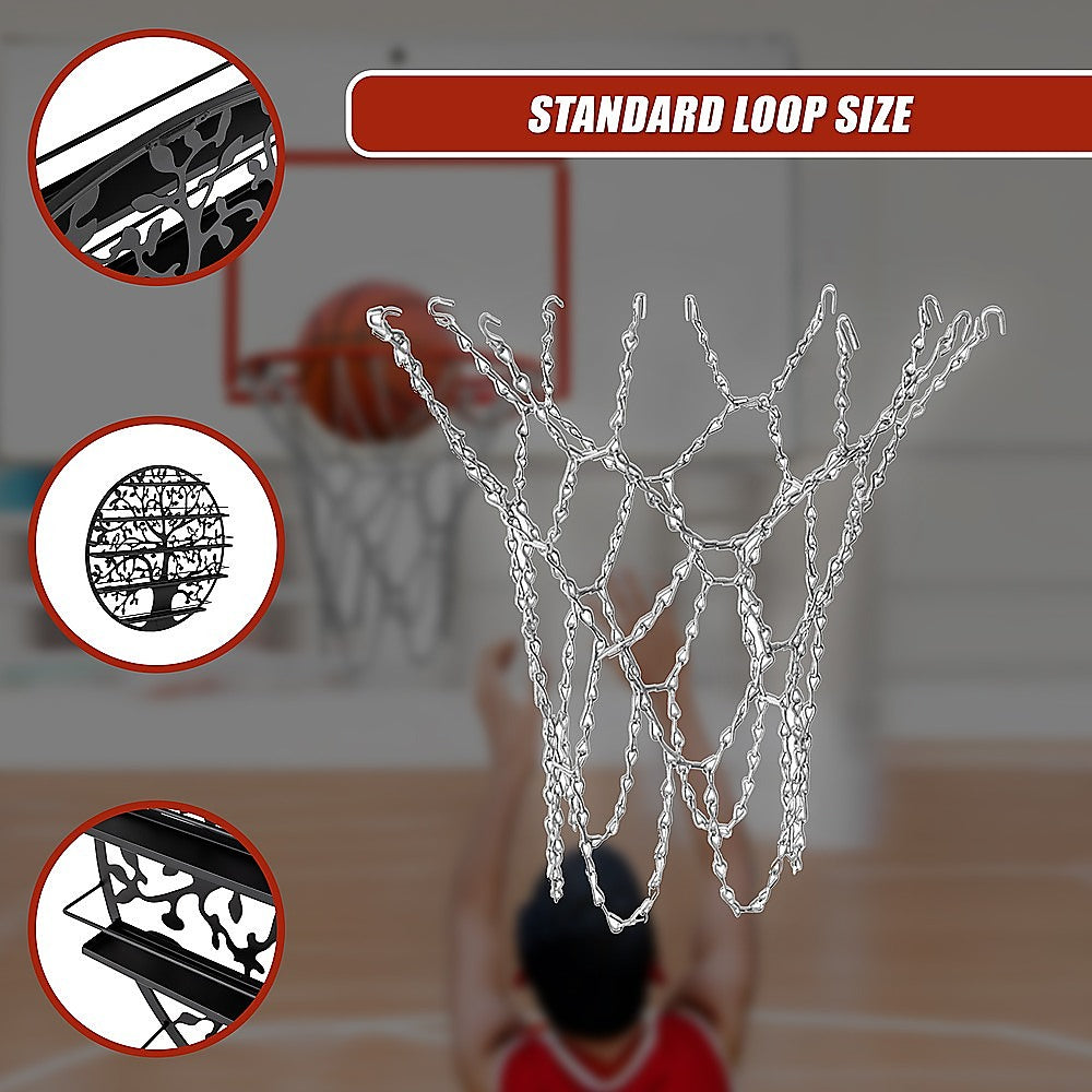 Heavy Duty Metal Pro Basketball Net Highly Durable Chain V63-842291