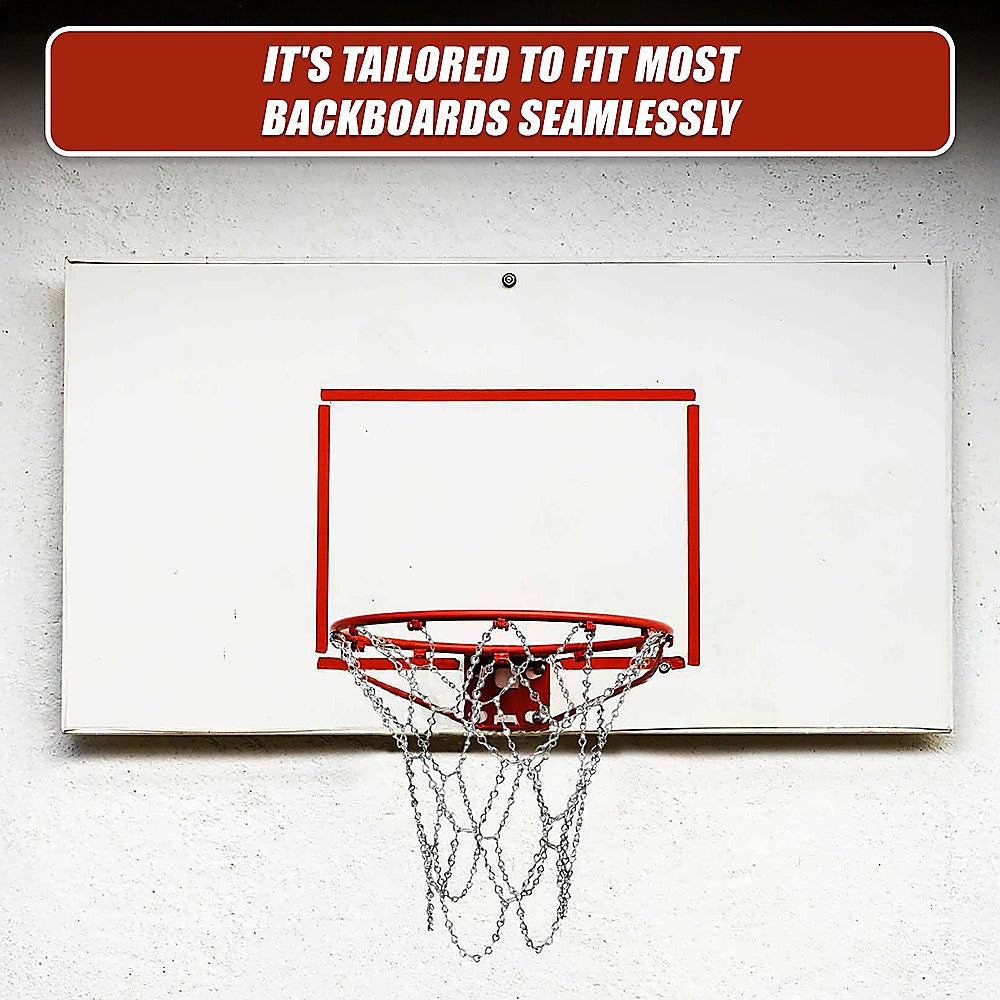 Heavy Duty Metal Pro Basketball Net Highly Durable Chain V63-842291