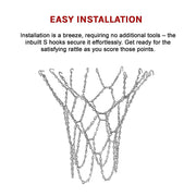 Heavy Duty Metal Pro Basketball Net Highly Durable Chain V63-842291