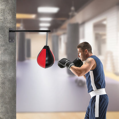 Speed Bag Boxing Punching Bag Wall Mount Reflex Training V63-842331