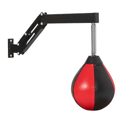 Speed Bag Punching Boxing Bag Wall Mount Reflex Training V63-842341