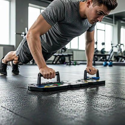 Push Up Board Rack System 13-in-1 Body Building Exercise Workout Tools V63-842351