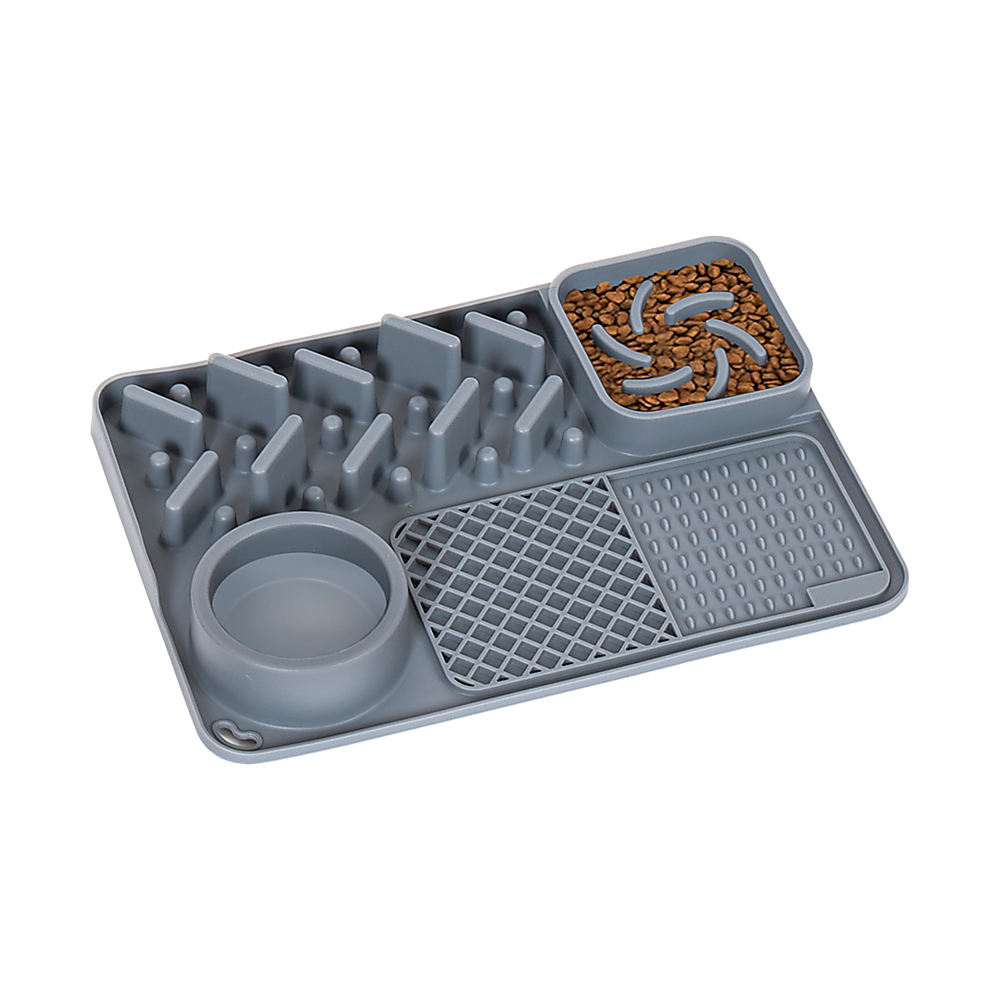 Pet Licking Mat Bite Resistant Non-Slip Slow Feeder V63-842361