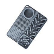 Pet Licking Mat Bite Resistant Non-Slip Slow Feeder V63-842361