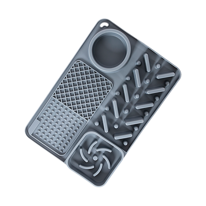 Pet Licking Mat Bite Resistant Non-Slip Slow Feeder V63-842361