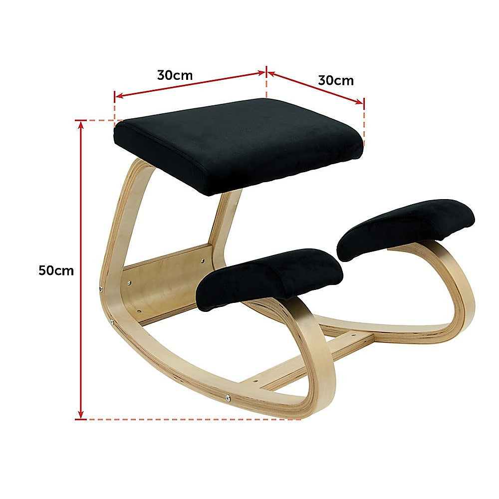 Kneeling Office Chair Ergonomic Rocking Posture Improving Stool V63-842441