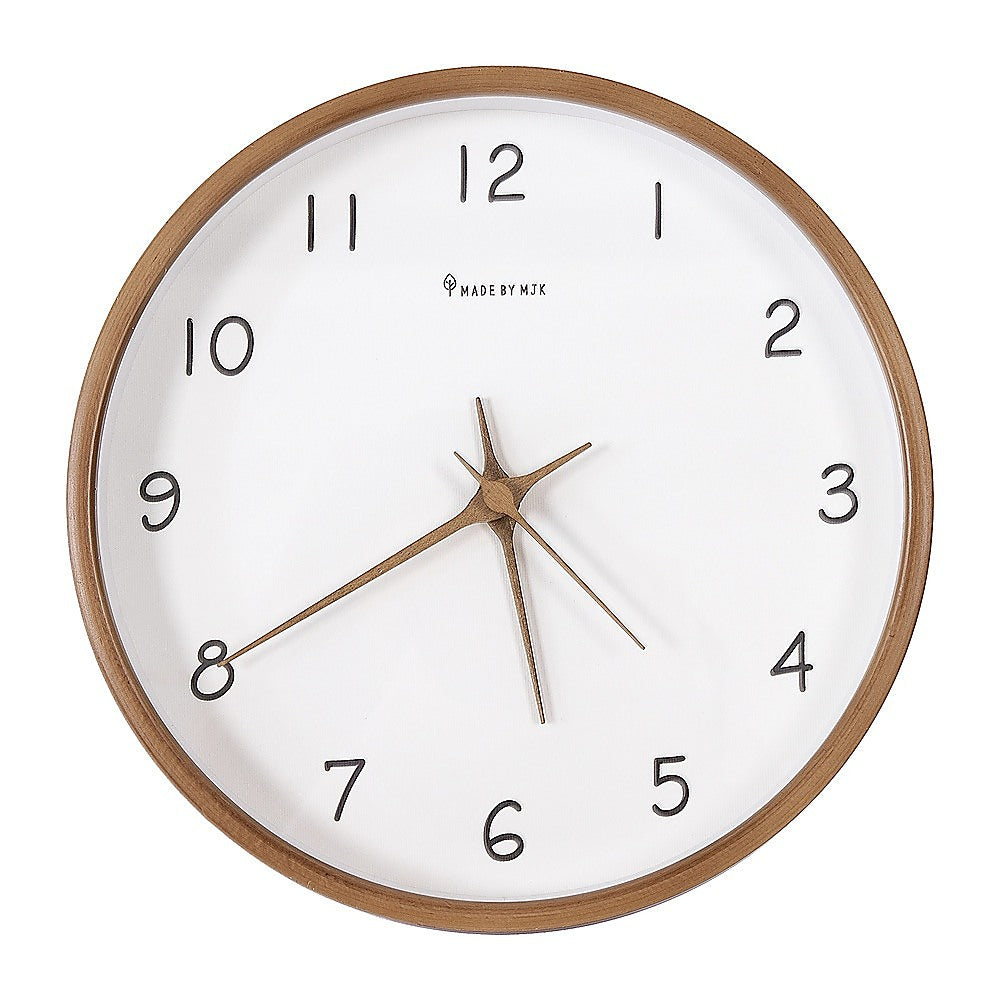 10" Clock Wooden Modern Wall Art V63-842481