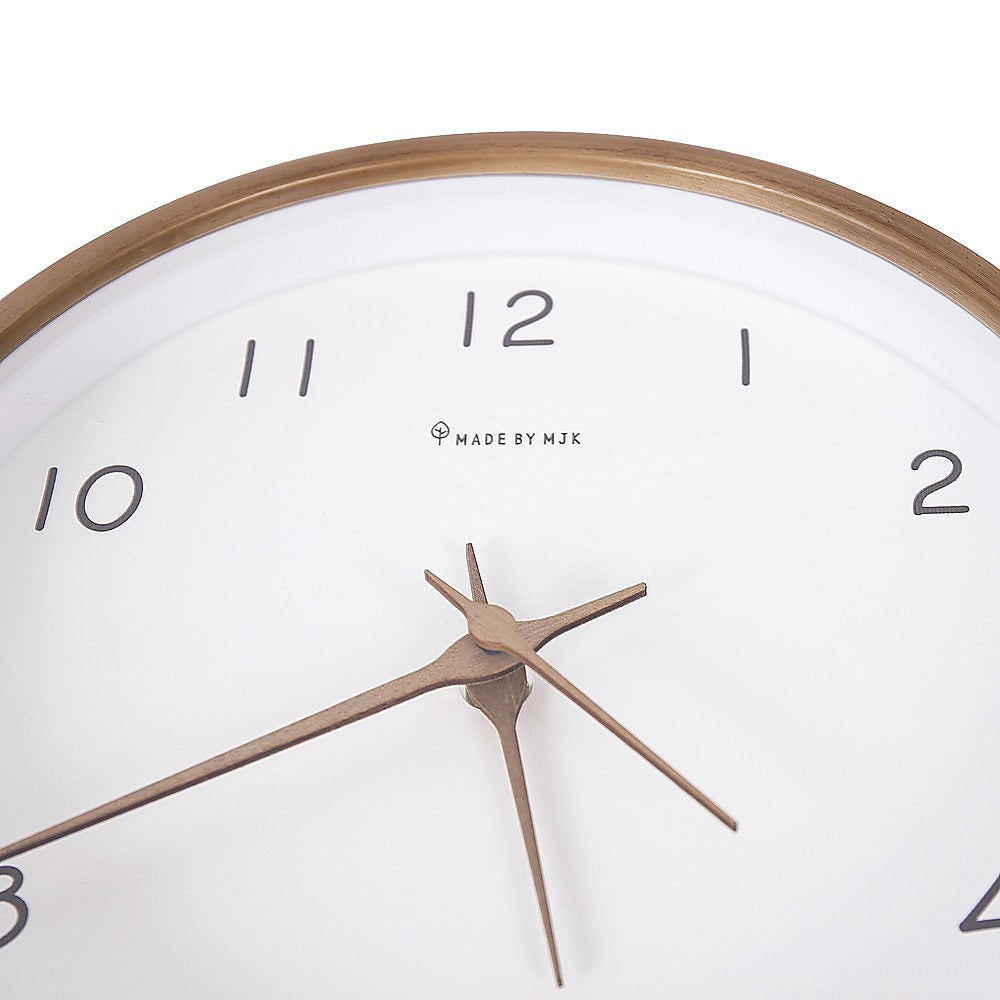 10" Clock Wooden Modern Wall Art V63-842481