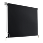 Retractable Straight Drop Roll Down Awning Garden Patio Screen 2.1X2.5M V63-842941
