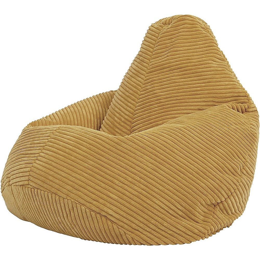 Jumbo Cord Beanbag Chair Cover Unfilled Large Bean Bag - Mustard V63-842981