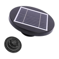 Solar Powered Roof Fan Ventilator Loft Vent for Boat RV Greenhouse Shed Caravan V63-843011