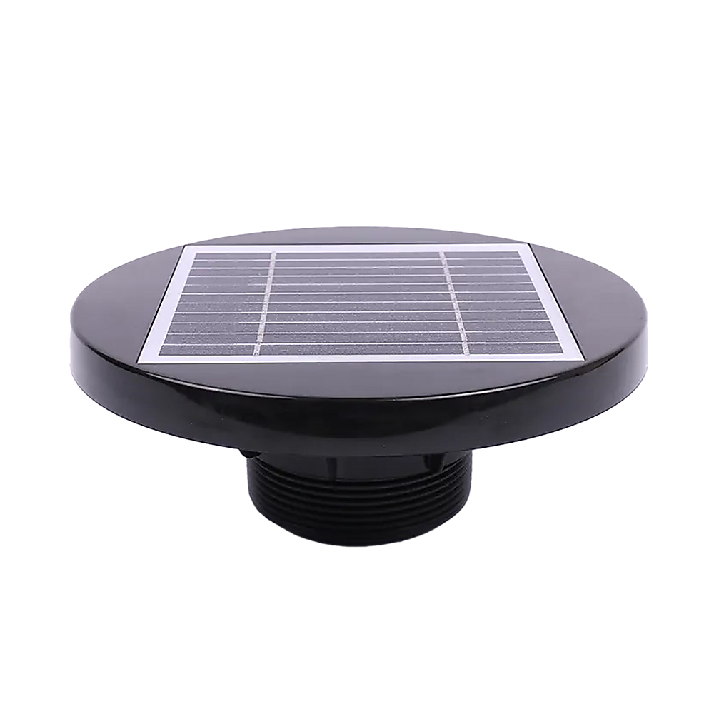 Solar Powered Roof Fan Ventilator Loft Vent for Boat RV Greenhouse Shed Caravan V63-843011