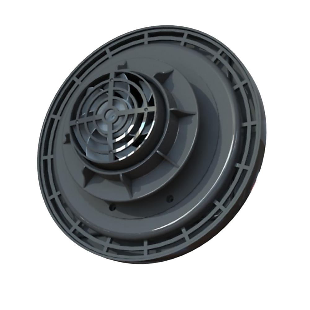 Solar Powered Roof Fan Ventilator Loft Vent for Boat RV Greenhouse Shed Caravan V63-843011