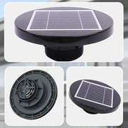 Solar Powered Roof Fan Ventilator Loft Vent for Boat RV Greenhouse Shed Caravan V63-843011