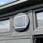 Solar Powered Roof Fan Ventilator Loft Vent for Boat RV Greenhouse Shed Caravan V63-843011
